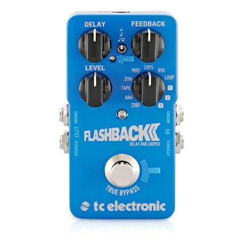 Tc Electronic Flashback 2 Delay Pedal Guitarra Eléctrica Color Azul