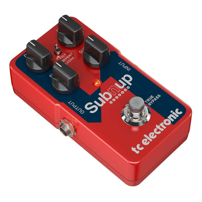 Pedal De Efecto Tc Electronic Sub 'n' Up Octave Rojo