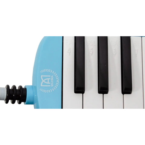 Melodica De 32 Teclas Con Estuche De Tela Maxima Sr-32sf Blu