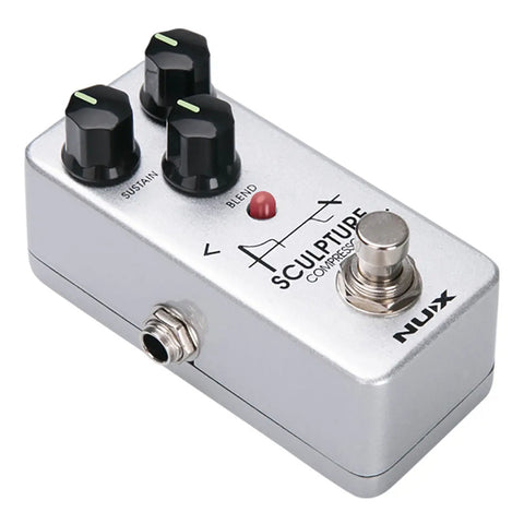 Pedal Compresor Para Guitarra Nux Ncp-2 Sculpture Compressor Gris