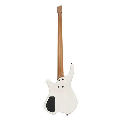Bajo Eléctrico Headless 4 Cuerdas Mars White Burts Diestro White Burts