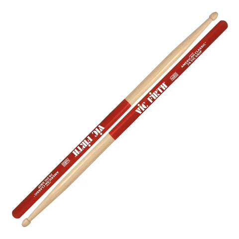 Baquetas 7a American Classic Vic Grip Vic Firth 7avg Rojo