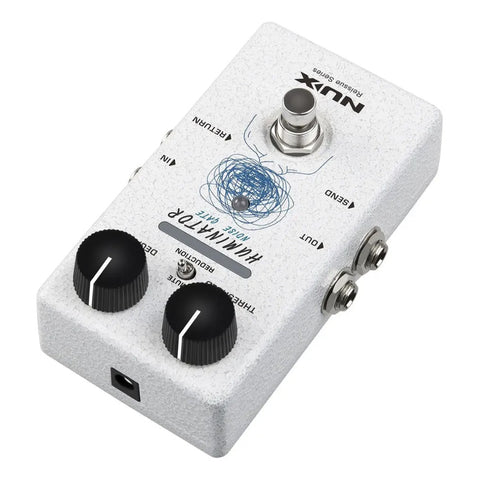 Pedal Nux Nrn-1 Huminator  Pedal Noise Gate Analógico Blanco