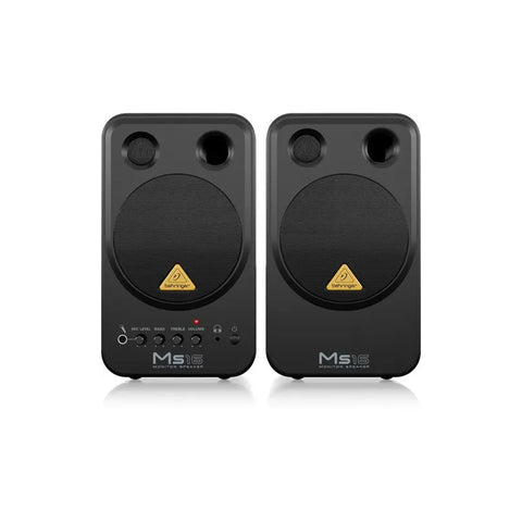 Behringer Ms16 Monitores De Estudio Color Negro
