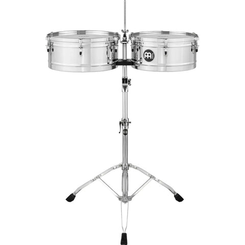 Timbales Cromo Marathon De 14 Y 15 Pulgadas Meinl Mts1415ch