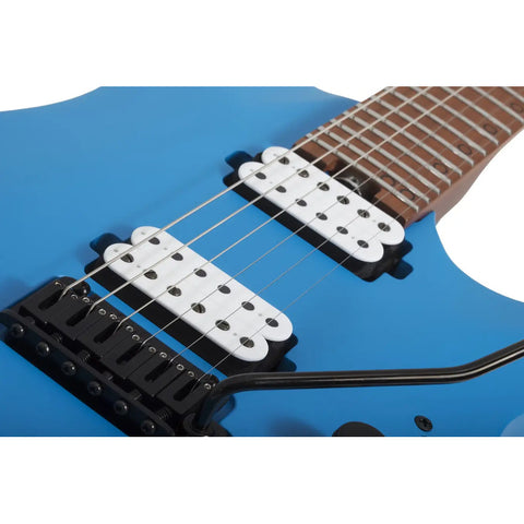 Guitarra Elect Satin Royal Sapphire Schecter Aaron Marsh Diestro Azul Claro Arce Tostado