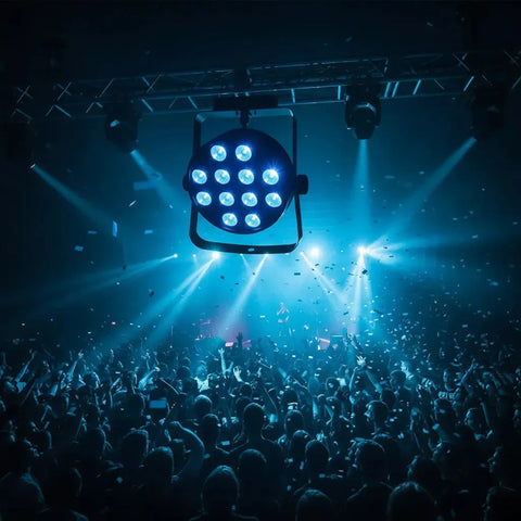 Luz De Escenario Led Alienpro Par12x10rgbw