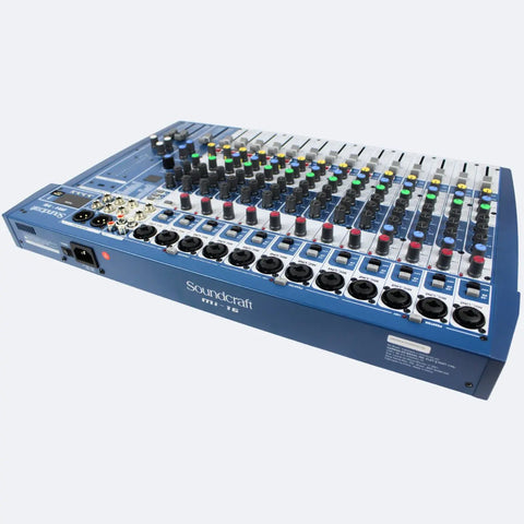 Mesa De Sonido Soundcraft Mi-16 Professional Con Consola De 16 Canales