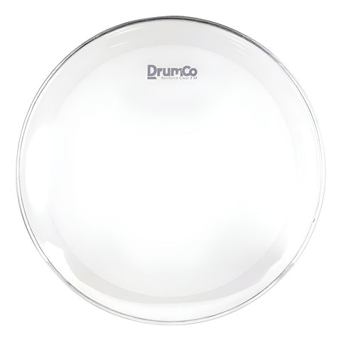 Parche Para Bombo Reinforce Clear 2 Sr De 20 Dr-20rcsrw-2p Color Agua