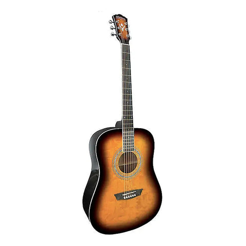 Washburn Wshagpakqttb-u  Pack Guitarra Acústica Tobacco Bur Tobacco Diestro