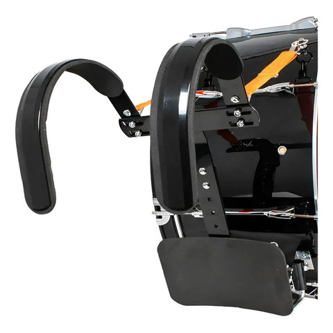 Bombo Para Banda De Marcha 22  New Beat Nb-mabd22 Negro. Negro