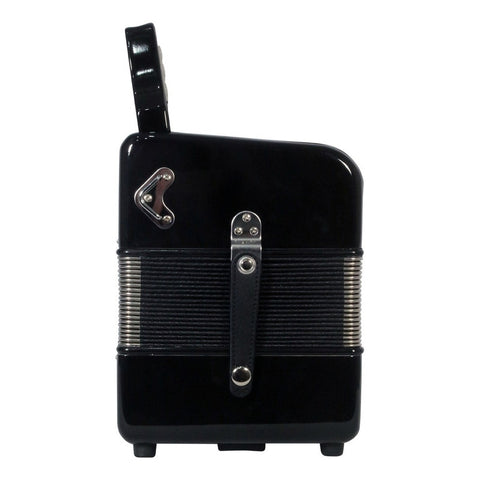 Acordeón Negro De 31 Botones Tono De Fa Moretti Milan Fbbeb