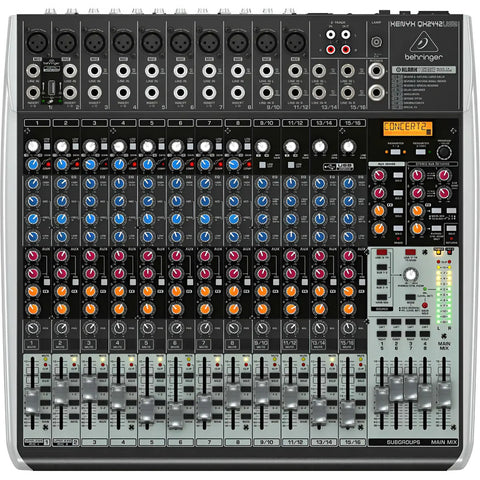Mezcladora De 24 Canales Con Usb Behringer Xenyx Qx2442usb