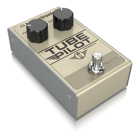 Pedal Overdrive P/guitarra, Tc Electronic Tube Pilot Crema