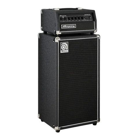 Amplificador Combo Mini Stack P/bajo 100w, Ampeg Micro-cl Negro