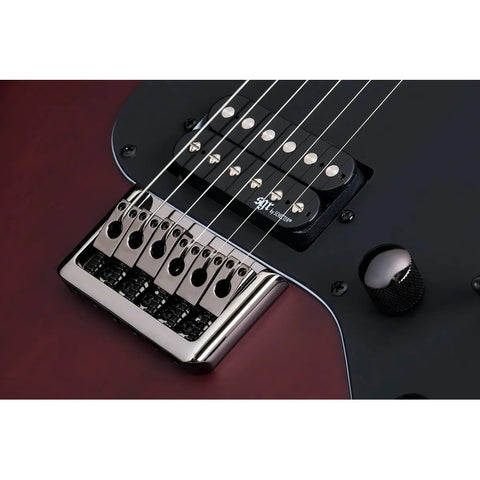 Guitarra Electrica Nogal Satinado, Sgr By Schecter Banshee-6 Diestro Walnut Satin Palo De Rosa
