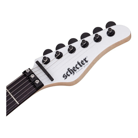 Guitarra Eléctrica Color Blanco Schecter Sun Valley Ss-fr S Diestro Gloss White Palo De Rosa