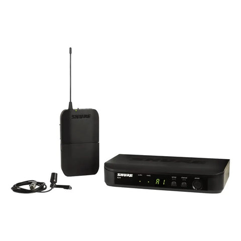 Shure Blx14/cvl Sistema Inalámbrico Con Micrófono Solapa Color Negro