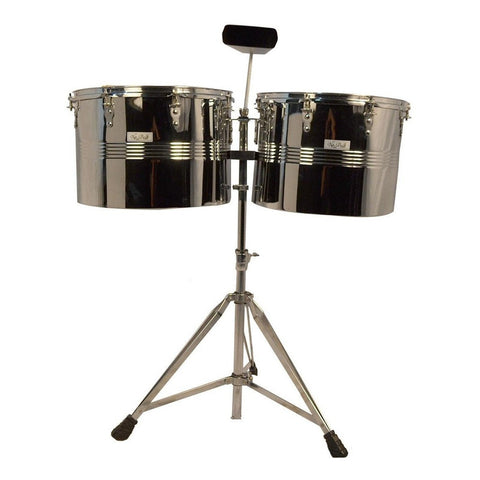 Timbales De 15 Y 16 Pulgadas, New Beat Lt456cd
