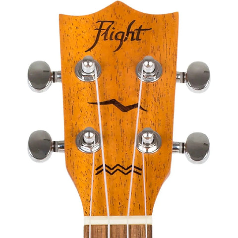 Ukelele Electro Acústico Concierto Flight Duc323 Eq Mah/mah Marrón