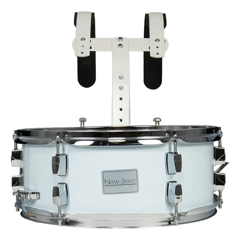Tarola Marcha 14 X 5.5 PuLG New Beat Nb-masd1 Baquetas Whi Casco Blanco