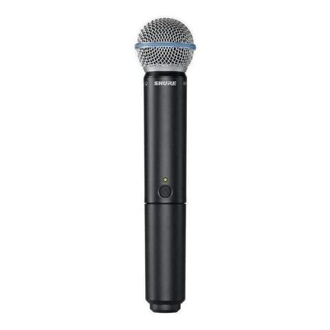 Shure Blx2/b58 Transmisor De Mano Con Micrófono Beta58 Color Negro