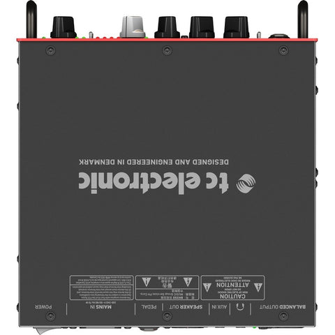 Cabezal Amplificador P/bajo 250w, Tc Electronic Bh250 Rojo