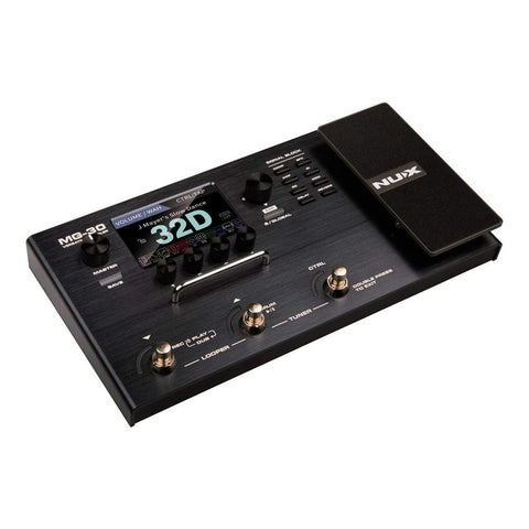 Pedal De Efecto Nux Versatile Modeler Mg-30 Negro