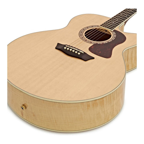 Guitarra Electroacustica Serie Heritage Washburn J40sce Natural