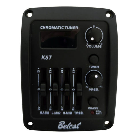 Pastilla Para Guitarra Acústica 5bandas Con Phase Belcat K5t