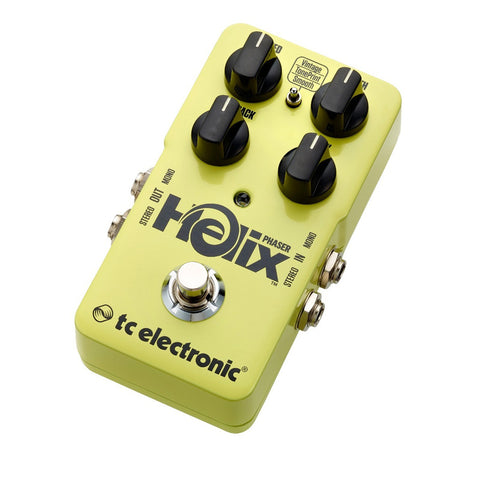 Pedal D/efecto P/guitarra, Tc Electronic Helix Phaser Amarillo