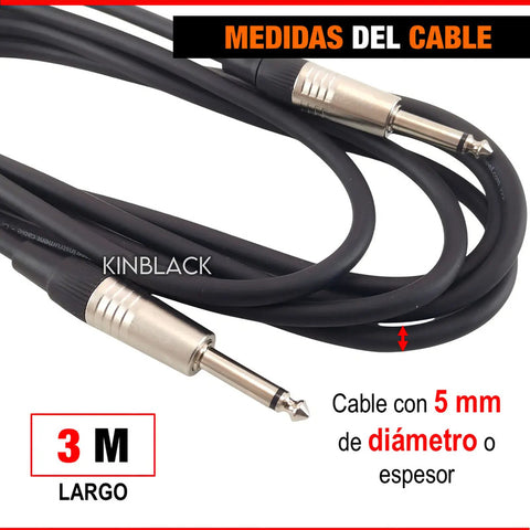 Cable Mod. Lw Gc100lu03 Proel P/instrumento 3m