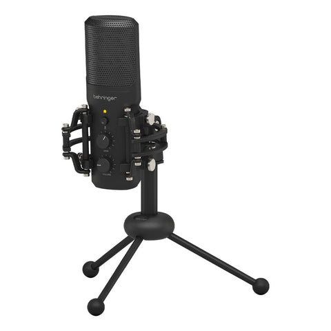 Microfono Usb   Plug And Play  Supercardoide Behringer Bu200 Negro
