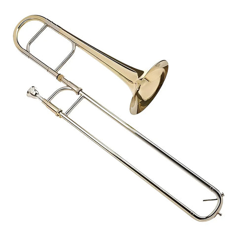 Trombón De Vara Roy Benson At-201 Afinación Eb Metal Doble Tubería