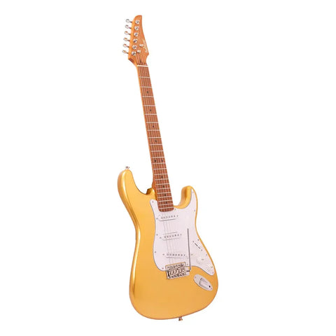 Guitarra Eléctrica Babilon Epic Ii-gd Stratocaster 6 Cuerdas Golden Diestro Color Dorado