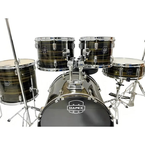 Batería Musical Mapex Cm5294ft - 5 Piezas Negro