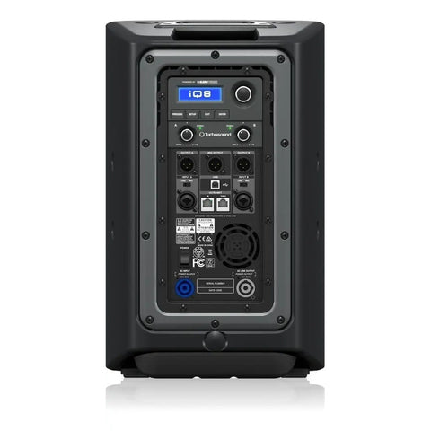 Bafle Amplificado 8 In 2500w, Turbosound Iq8 Negro
