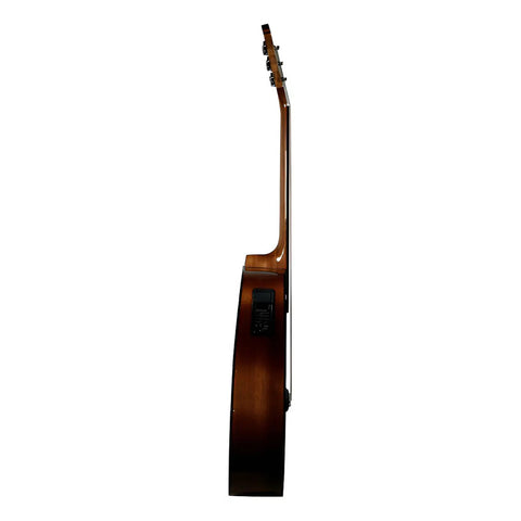 La Sevillana Tx-200ceq Nat Guitarra Electroacústica Texana Natural Diestro