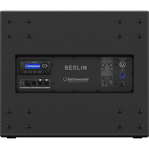 Subwoofer Amplificado De 18 PuLG Turbosound Tbv118l-an Negro