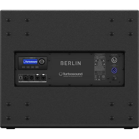 Subwoofer Amplificado De 18 PuLG Turbosound Tbv118l-an Negro