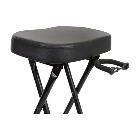 Taburete Para Guitarra Y Bajo Con Soporte Integrado Frameworks Gfw-gtrstool Negro