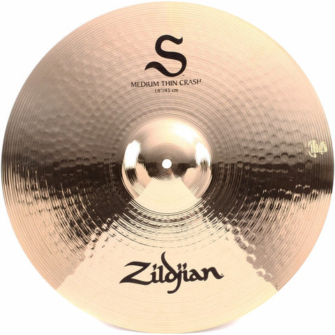Platillo Medium Thin Crash 18 Pulgadas, Zildjian S18mtc