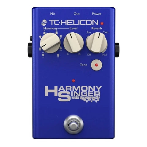 Pedal De Efecto Tc Helicon Voicetone Harmony Singer 2 Azul