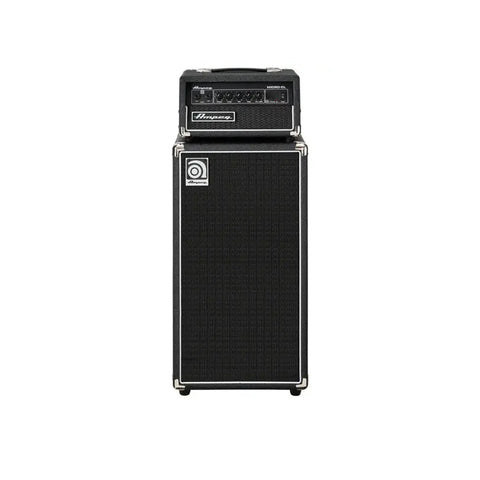 Amplificador Combo Mini Stack P/bajo 100w, Ampeg Micro-cl Negro