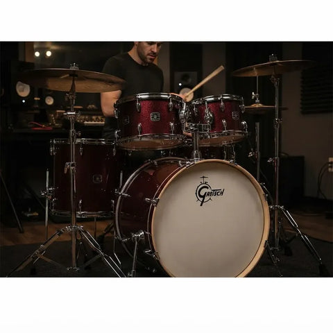 Gretsch Ge4605sp Energy  Batería Shell Pack 5 Pzas 20  Rojo Rojo