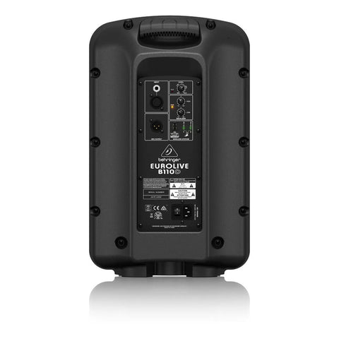 Bafle Biamplificado De 2 Vías 10 Pulgadas, Behringer B110d Negro