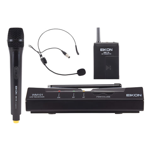 Sistema Inalámbrico Handheld/belt-pack Eikon Wm101kitv2 Wva Negro