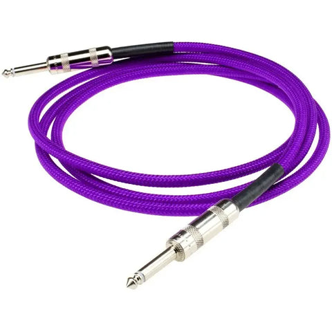 Cable Para Instrumento 3 M Color Morado Dimarzio Ep1710 Pur