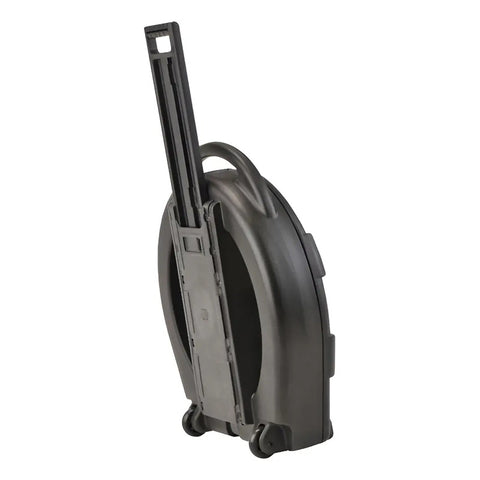 Estuche Rígido Para Platillos De 22  Con Ruedas Y Mango Plegable Skb Negro