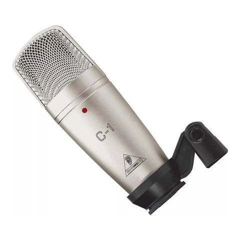 Pack Para Grabación Micrófono/preamp Behringer Voice Studio Plata Y Negro